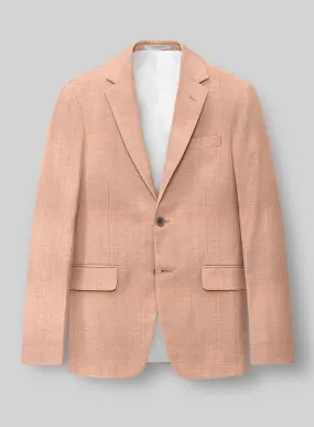 Napolean Spring Salmon Pink Wool Jacket