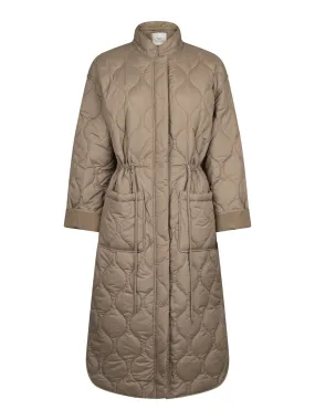 Neo Noir - Ford Quilt Coat Taupe