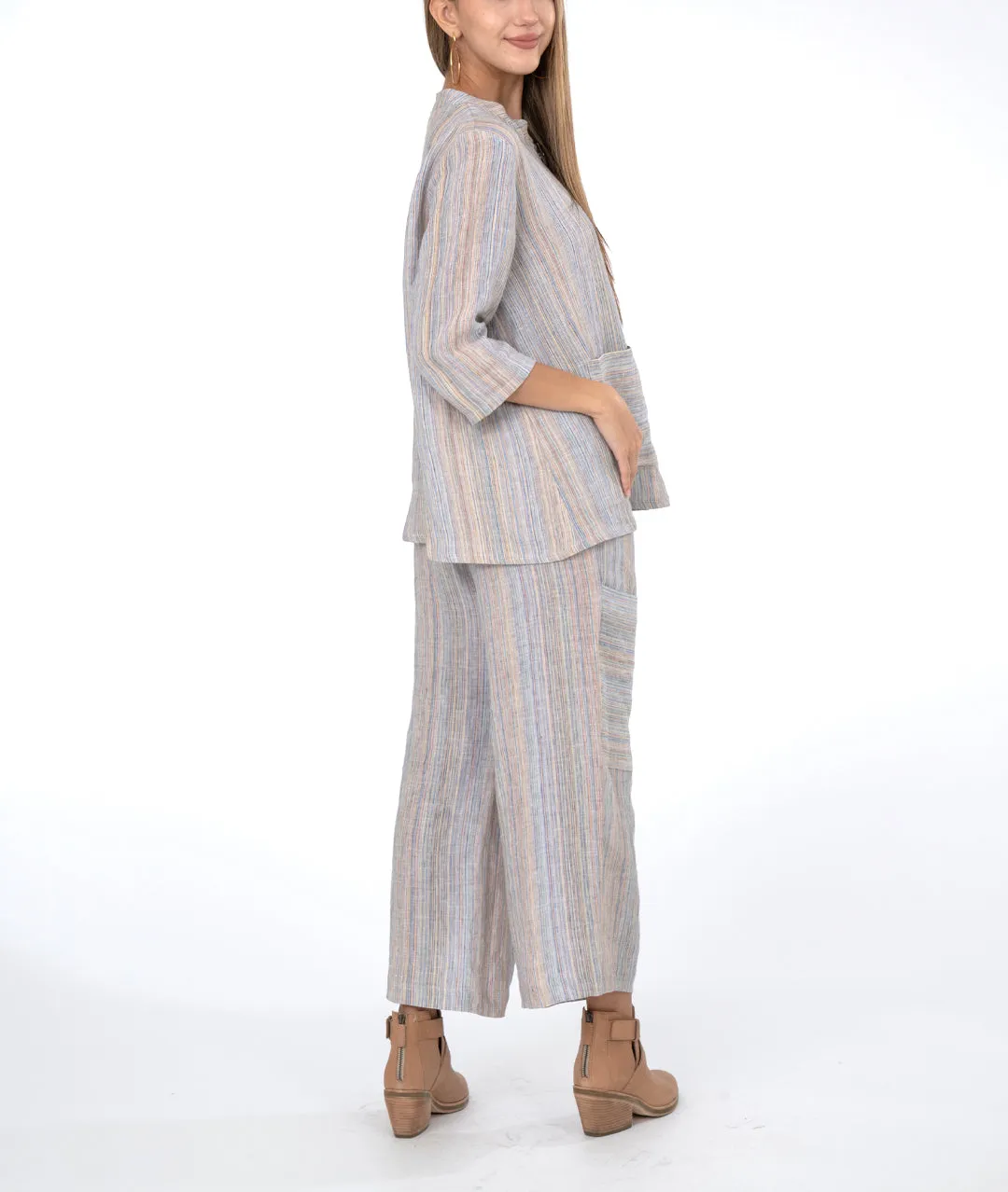 Niche - Desert Stripe Linen - Meandering Jacket