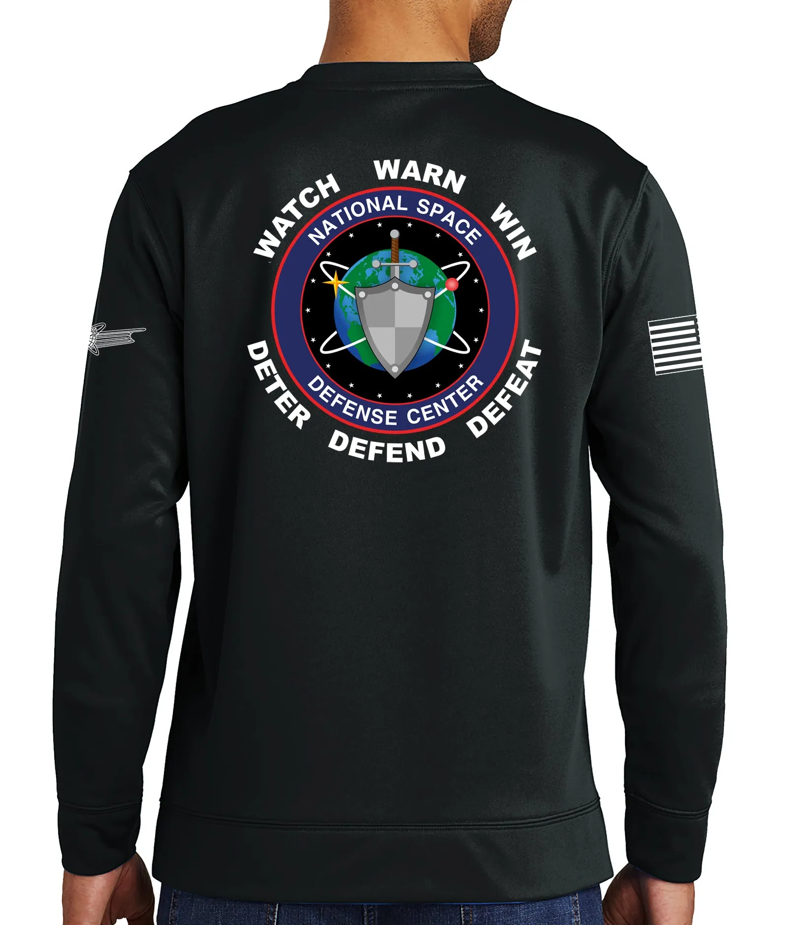 NIST & NSDC Polyester Crewneck Unisex Sweatshirt. This shirt IS approved for PT.
