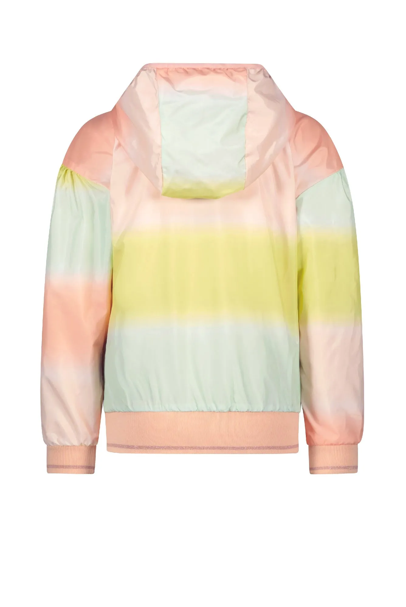 NoNo Recycled polyester Beau hooded bomber jacket dropped shoulders