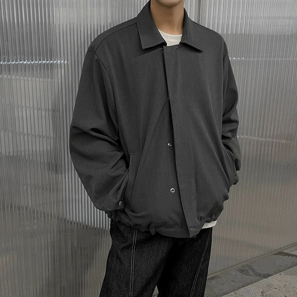 OH Snap Button Casual Denim Jacket