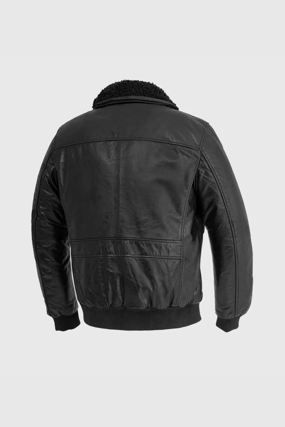 Old World Map Bomber Jacket Black (POS)