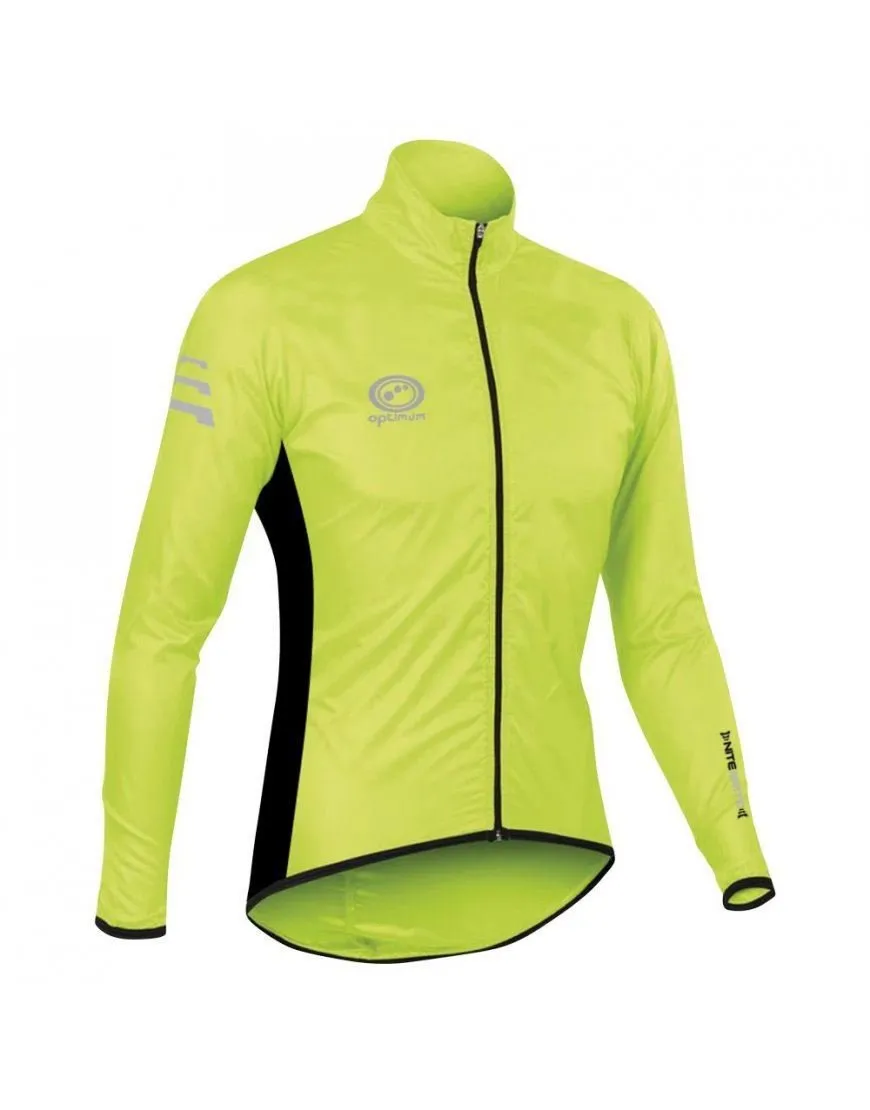 Optimum Sports Cycling Rain Jacket Nitebrite High Viz Reflective