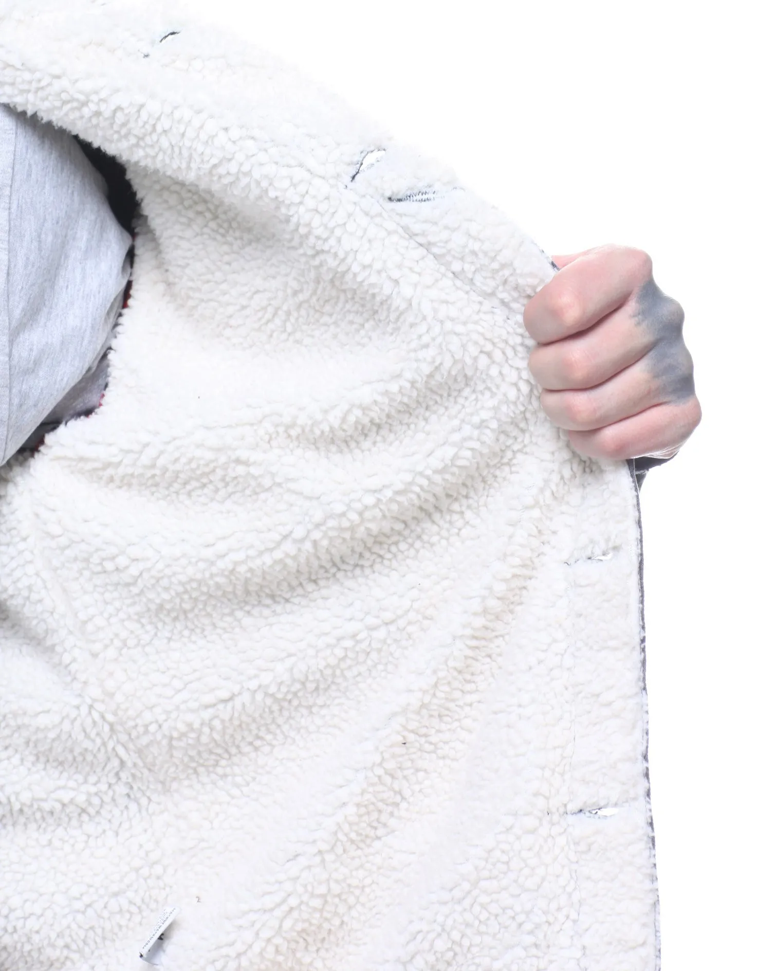 PARISH NATION RAIN MAKER DENIM SHERPA JACKET
