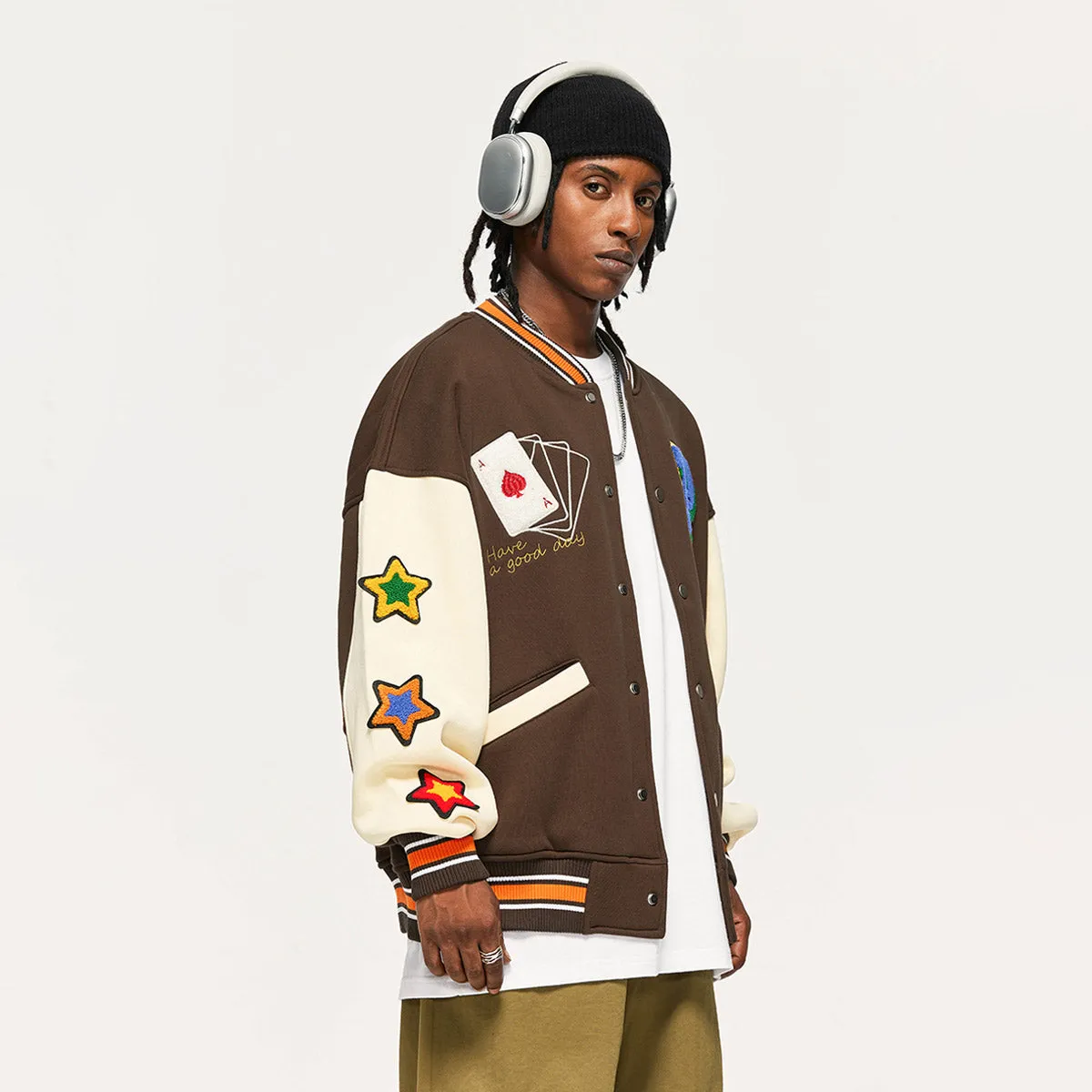 Poker Lucky Varsity Jacket