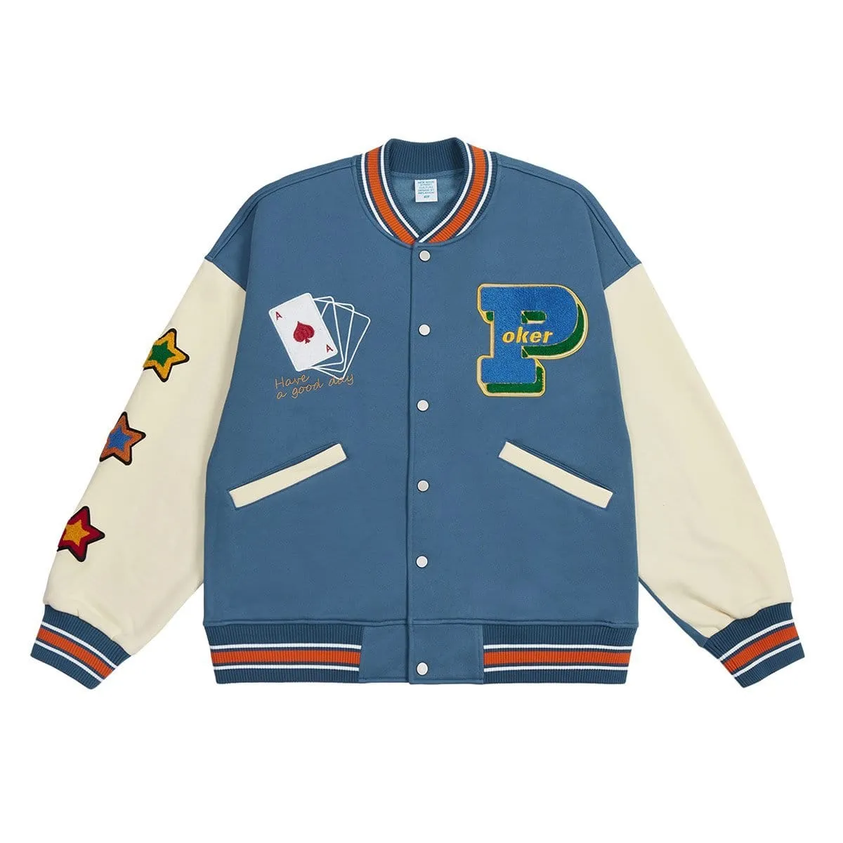 Poker Lucky Varsity Jacket