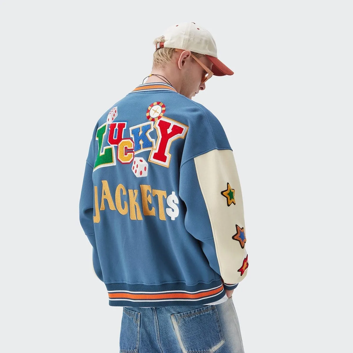 Poker Lucky Varsity Jacket