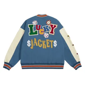 Poker Lucky Varsity Jacket