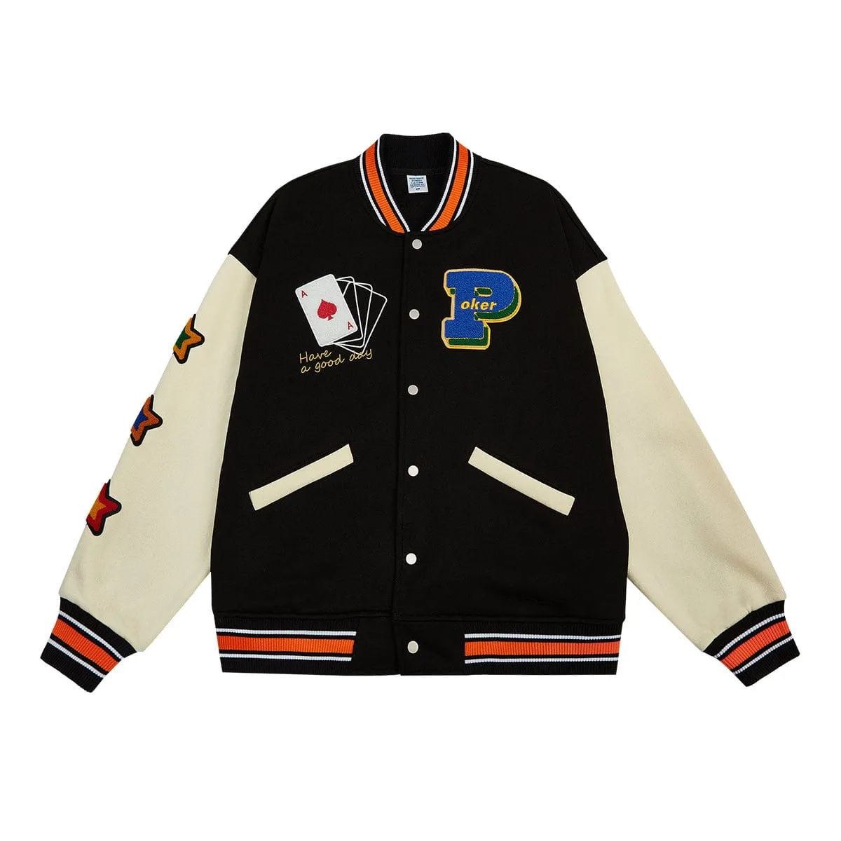 Poker Lucky Varsity Jacket