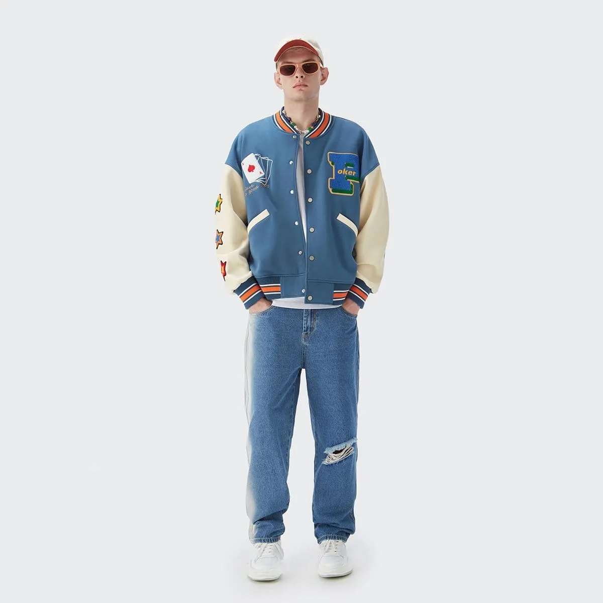 Poker Lucky Varsity Jacket