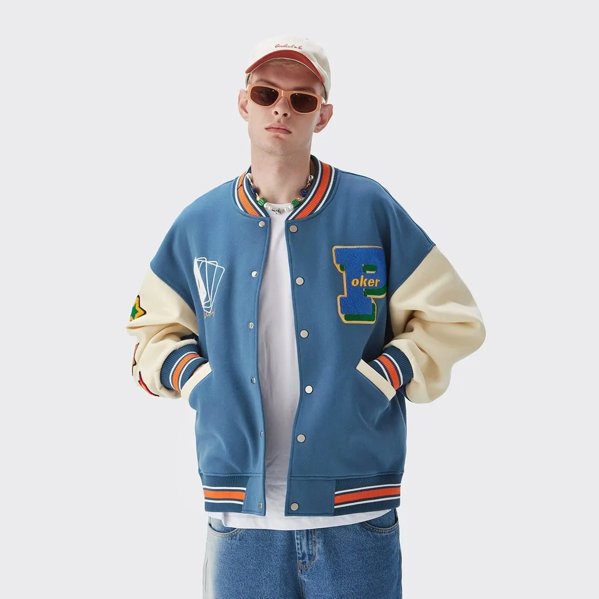 Poker Lucky Varsity Jacket