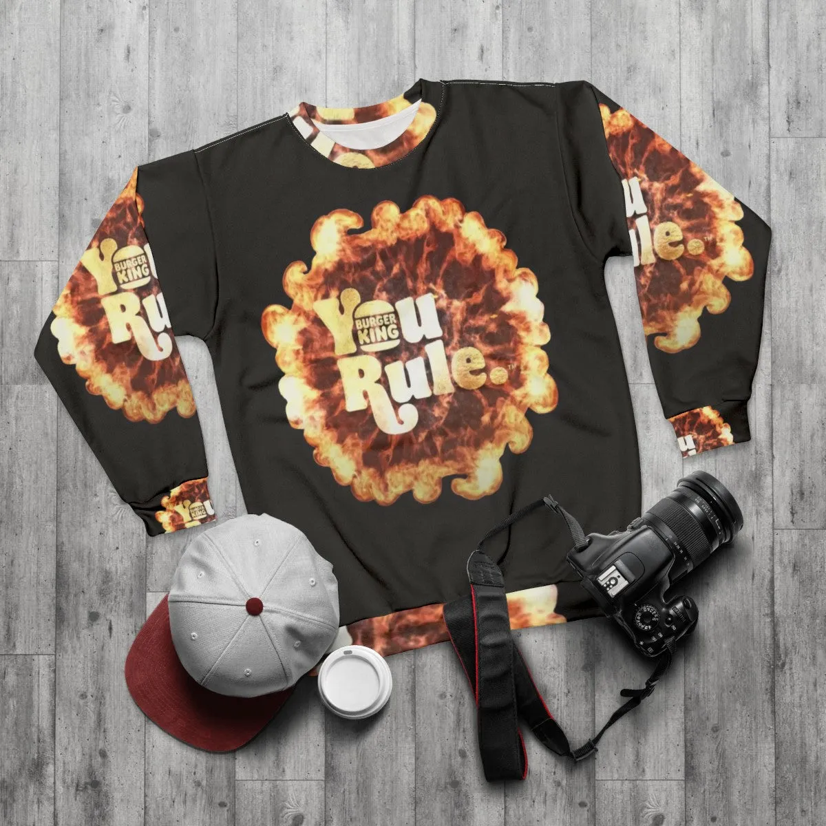 "You Rule" Burger King Inspired Sweatshirt - Fast Food Meme