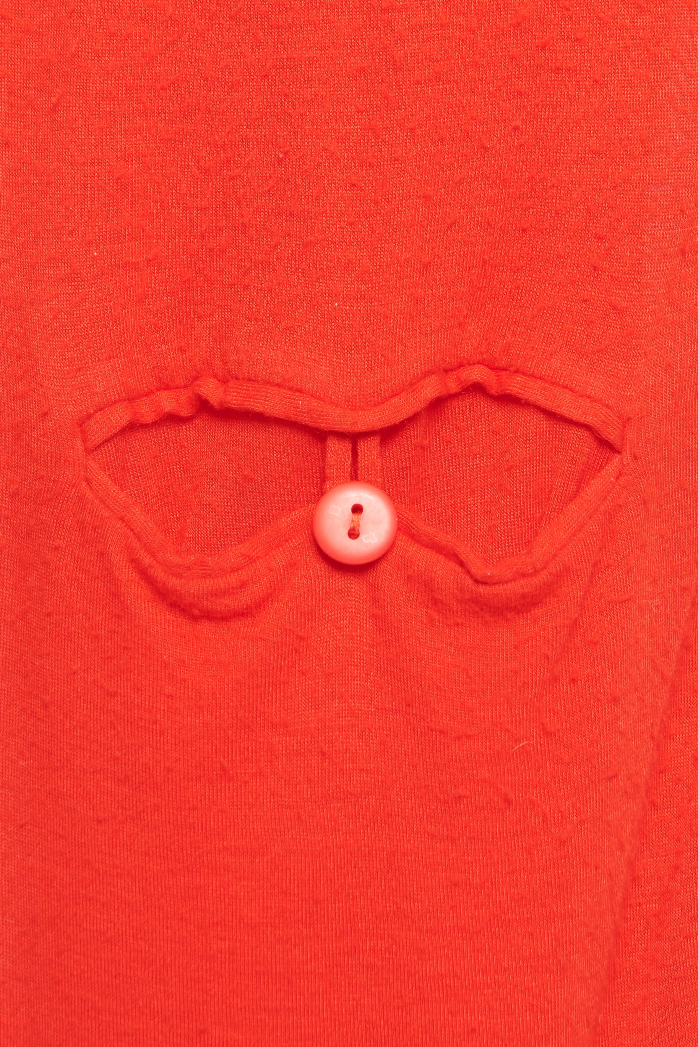 Red Preowned Midi Dress
