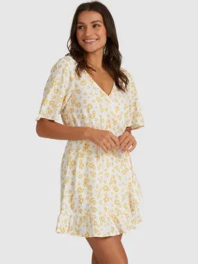 Roxy Springtime Feels Wrap Dress