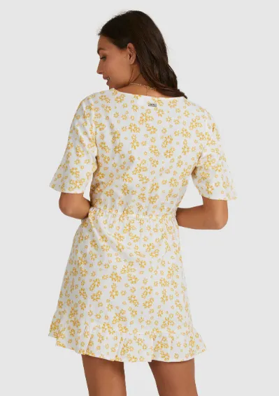 Roxy Springtime Feels Wrap Dress