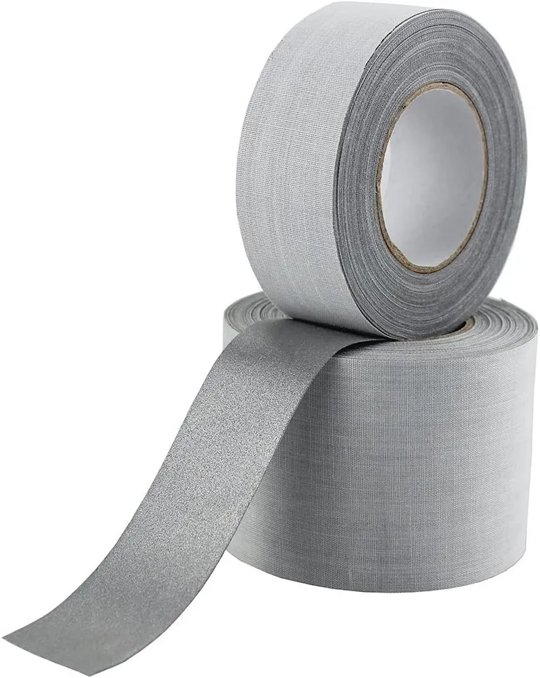 Safety Silver Reflective Fabric Tape, DIY for Clothing Sew On