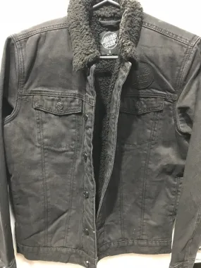 Santa Cruz  Seacliff Sherpa Denim Black Jacket