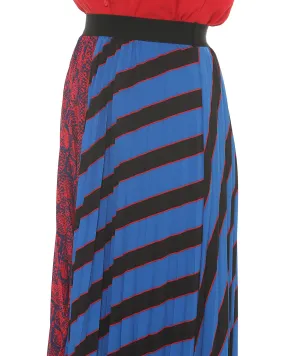 Skirt with double texture