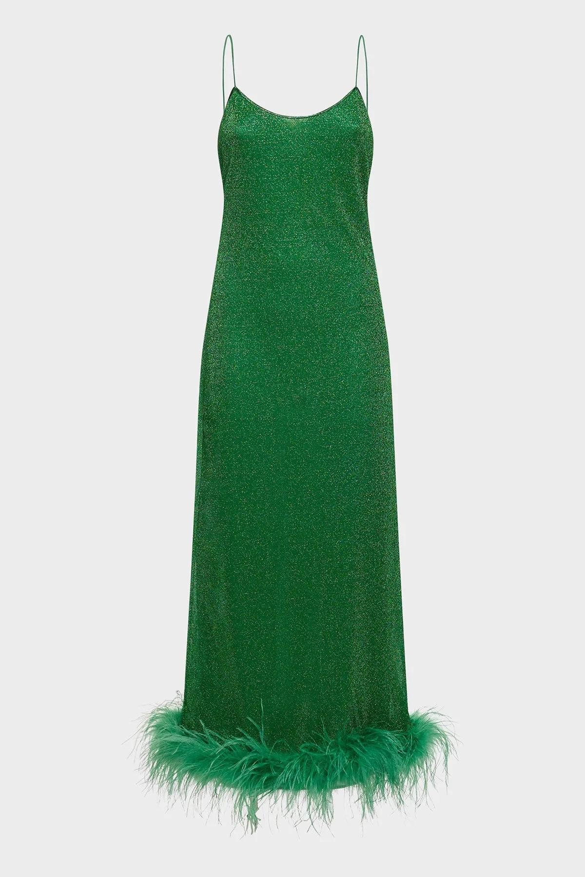 SS25 Lumière Plumage Slip Dress