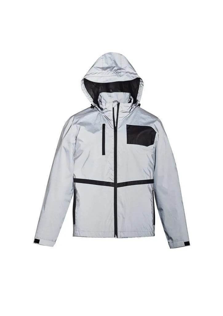 SYZMIK unisex streetworx reflective waterproof jacket zj380