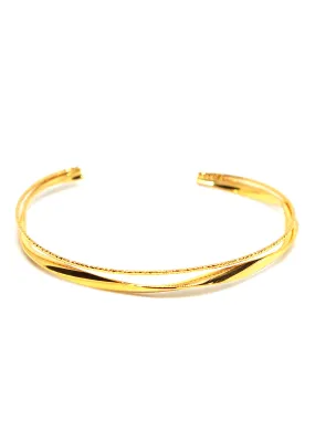 The "Lily" Double layer Gold Plated Bracelet
