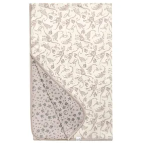 Three-Layer Jumbo Quilt - Jurassic Park Fossils