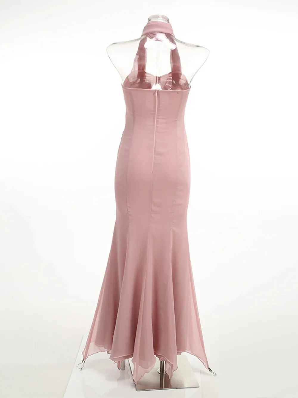 Twisted Tube Mermaid Dress