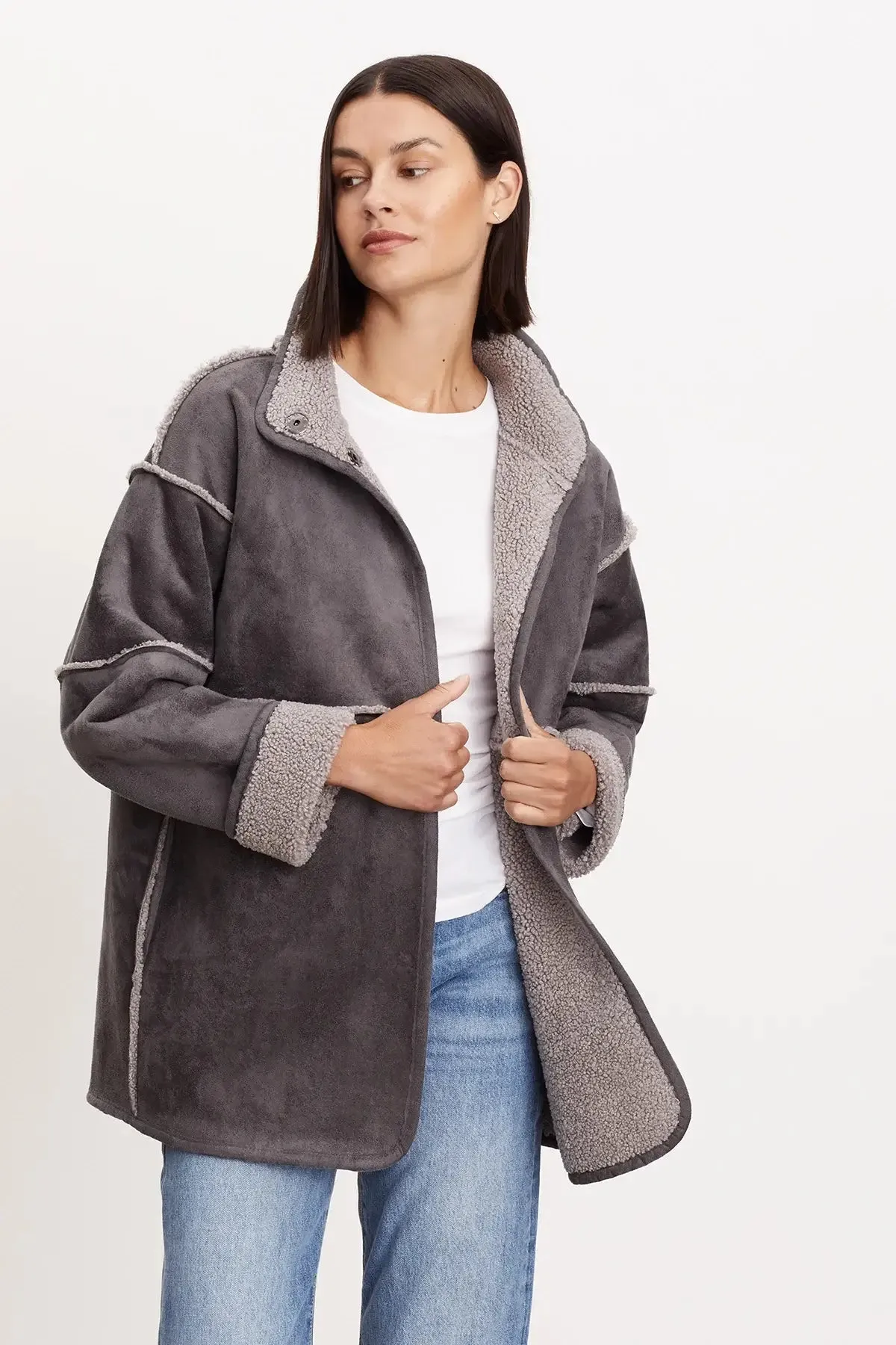 Velvet - Albany Jacket in Graphite