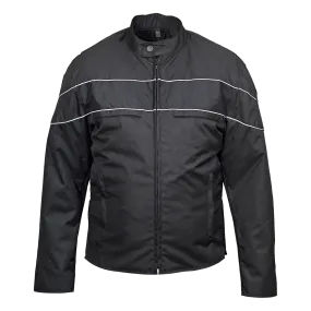 VL1558B Men's Cordura Jacket with Accent Stripe and Reflective Bands