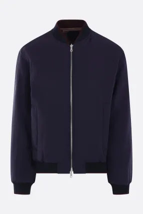 Volker reversible bomber jacket in twill