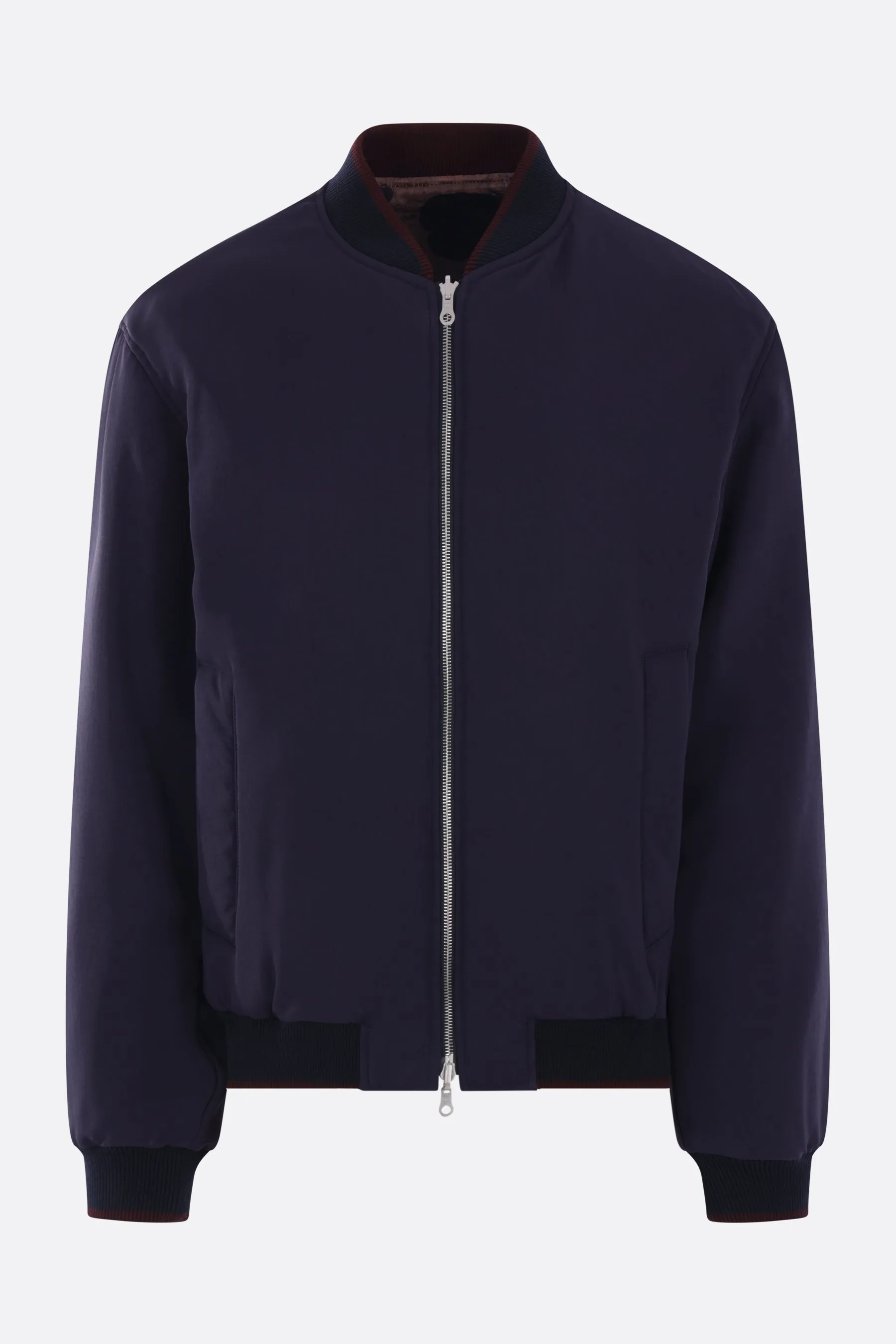 Volker reversible bomber jacket in twill