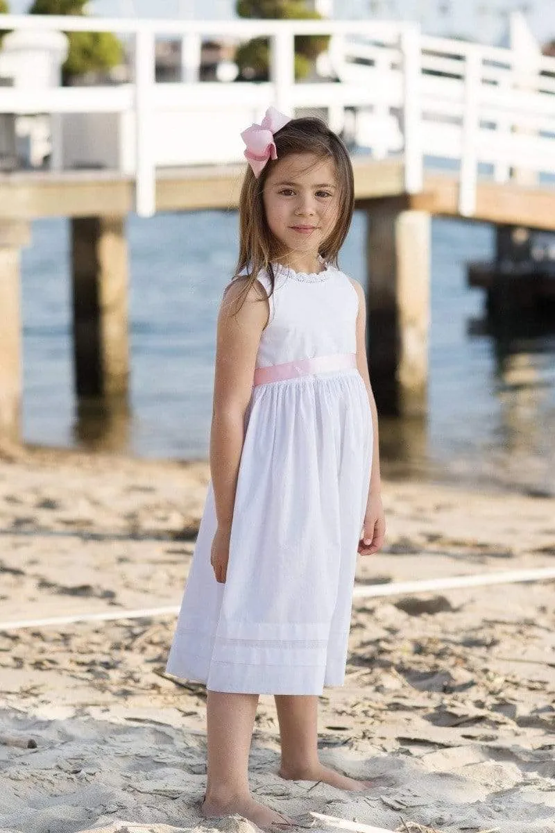 White Lace Slip Dress