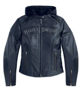 Women's Miss Enthusiast 3 in 1 Leather Jacket