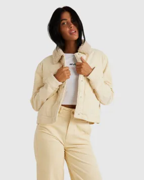 Womens Roy Sherpa Cord Jacket