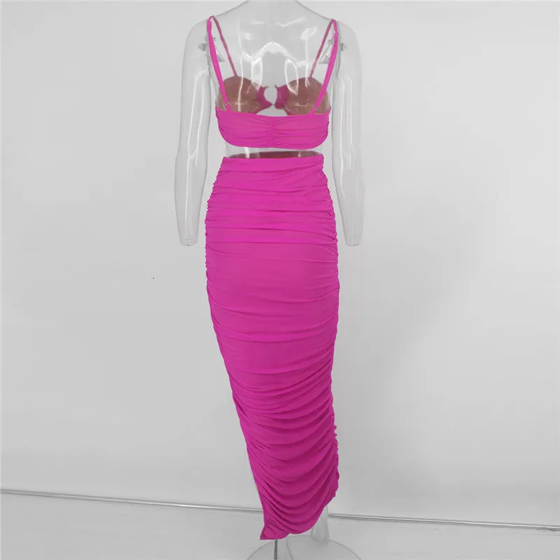 Women's Summer Sheath Lace Backless Two-Piece Dress