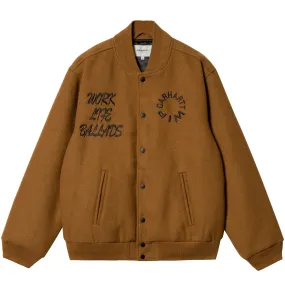 WORK VARSITY BOMBER JACKET