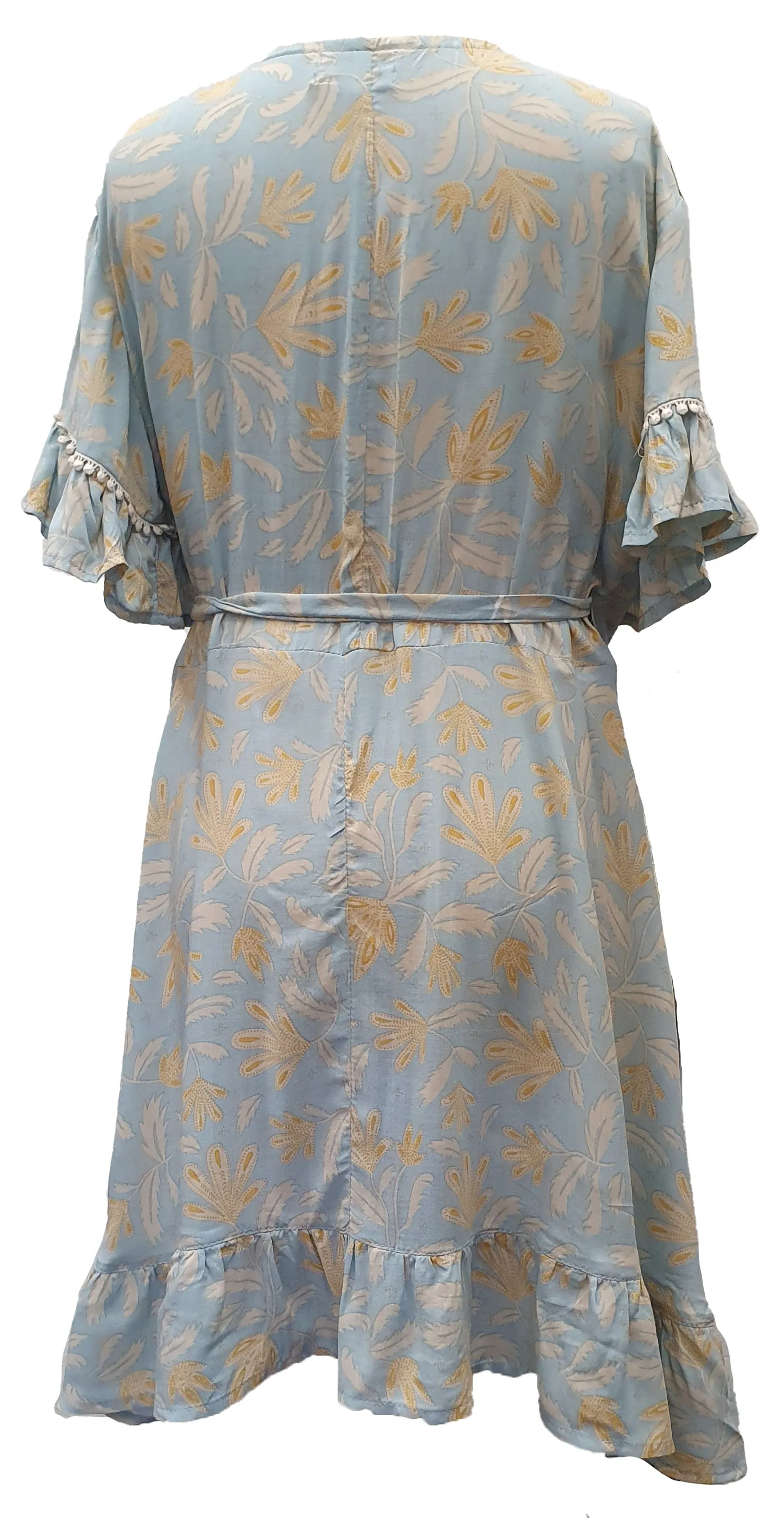 Wrap Dress - Blue Haze