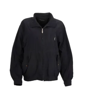 YSL Jacket Yves Saint Laurent Jacket 90s Vintage Bomber Style Harrington Size L( ASL9472